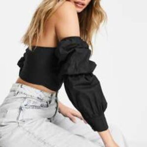 ASOS / Femme Luxe | off the shoulder top